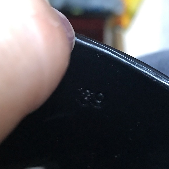 GUCCI made in ITALY size38 (8)black high platform comfortable . NEW ! - Picture 10 of 16